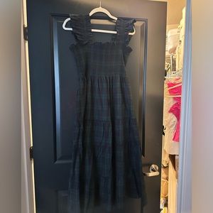 Hill House The Ellie Plaid Cotton Nap Dress